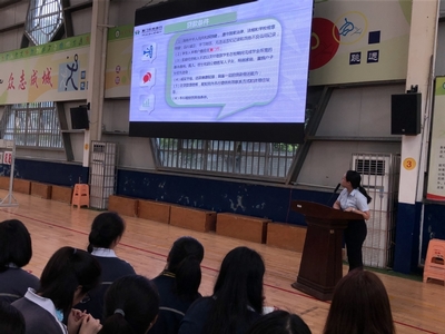 贷你上学,为你筑梦--启悟中学举行高三毕业生资助政策和生源地宣传